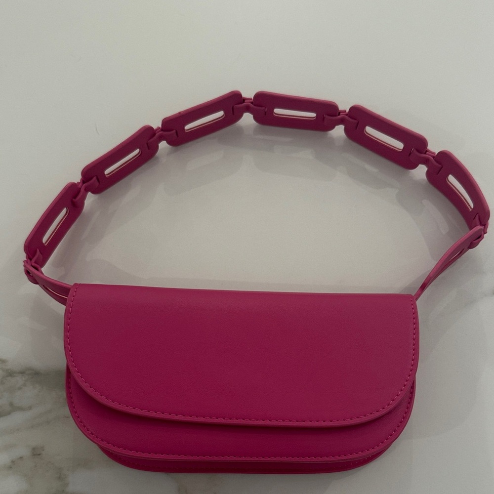 Melie Bianco Fuchsia Crossbody Bag